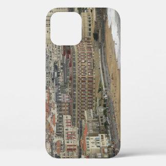 Biarritz beach, Belle Époque architecture. iPhone 12 Case