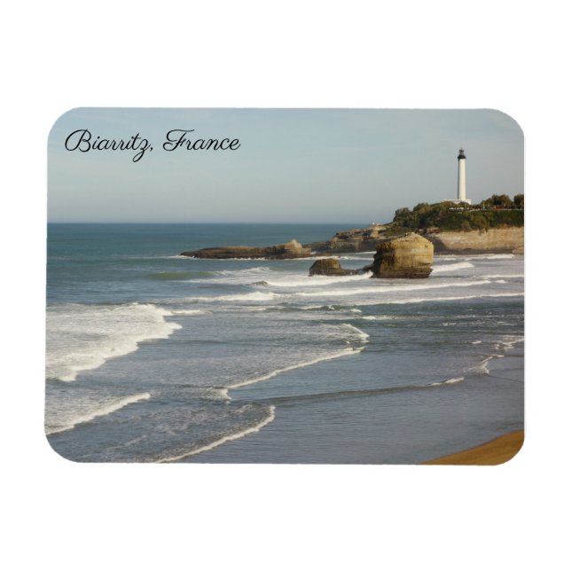 Biarritz France Magnet (Horizontal)