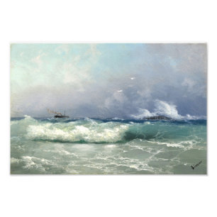 Biarritz, Ivan Konstantinovich Aivazovsky Photo Print