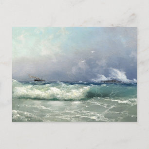 Biarritz,  Ivan Konstantinovich Aivazovsky  Postcard