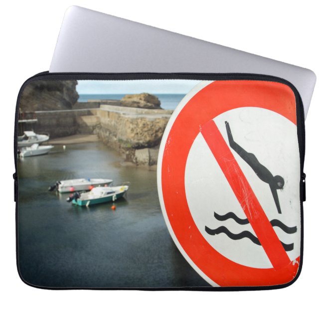 Biarritz Laptop Sleeve (Front)
