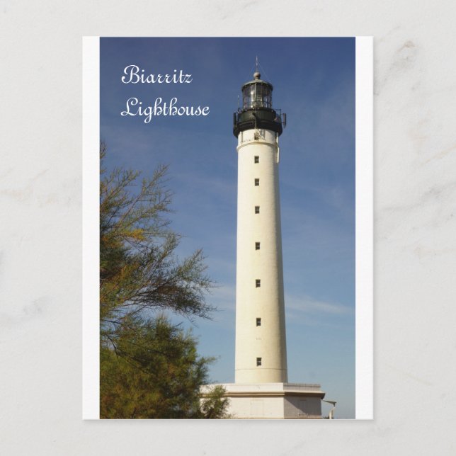 Biarritz Lighthouse Postcard (Front)