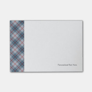 Bias Plaid Blue-Red Stripe Post-it Notes