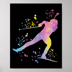 Biathlete Nordic Skiing Biathlon _1 Poster