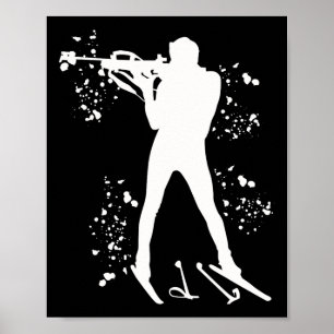 Biathlete Nordic Skiing Biathlon 1 Poster