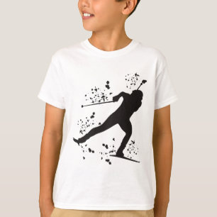 Biathlete Nordic Skiing Biathlon 8 T-Shirt
