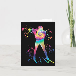 Biathlete Nordic Skiing Biathlon Card