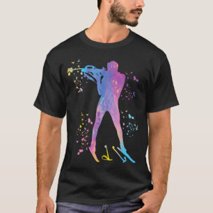 Biathlete nordic skiing biathlon T-Shirt