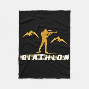 Biathlon 2  fleece blanket