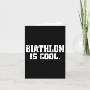 Biathlon Biathlet Biathlon Sport 2 Card