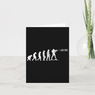 Biathlon Biathlet Human Evolution Shooting Range W Card