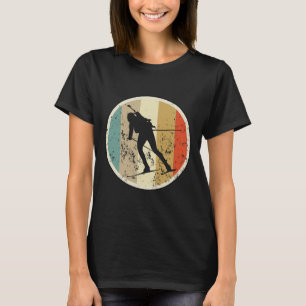Biathlon Biathlete Skier Skiing Winter Sports Snow T-Shirt