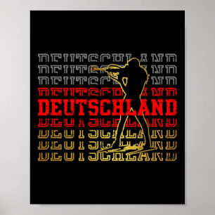 Biathlon Deutschland Germany Wintersport Poster