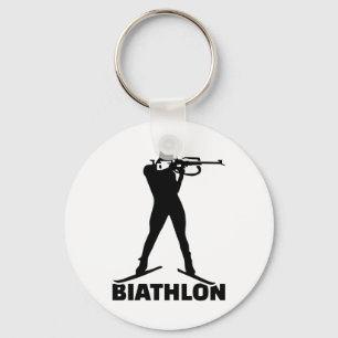 Biathlon Keychain