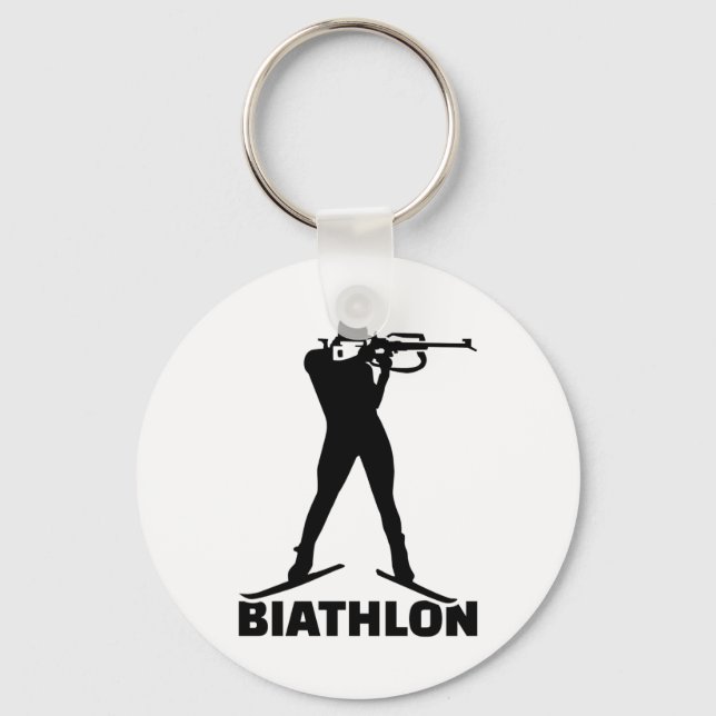 Biathlon Keychain (Front)