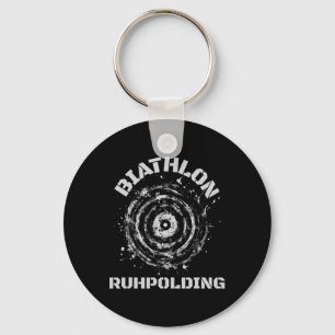 Biathlon Ruhpolding Target Keychain