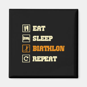 Biathlon Saying Magnet