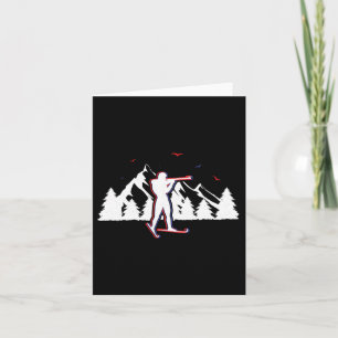 Biathlon Shooting Sport Target Skiing Competition  Card