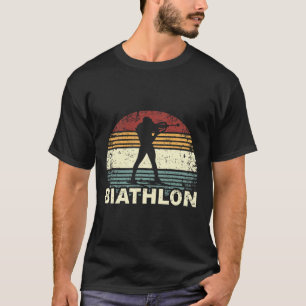 Biathlon Ski Biathlet Winter Sports Cross-country T-Shirt