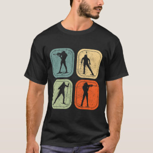 Biathlon Ski Biathlet Winter Sports Cross-country T-Shirt