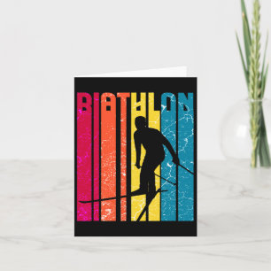 Biathlon Winter Sport Card