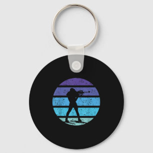 Biathlon Winter Sports Skiing  Keychain