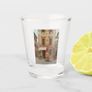 Bibbiena, Italy Shot Glass