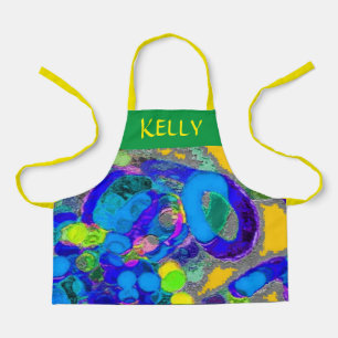 "Bibbledy, Bobbledy, Boo" Kids All-Over Print Apron