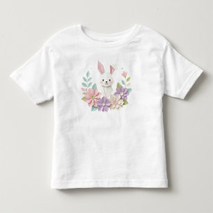 Bibby bunny Custom Animal party Illustration Toddler T-shirt