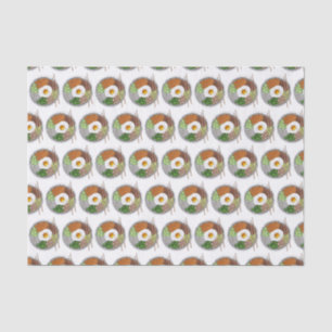 Bibimbap Korean Food Cooking Cuisine Rice Egg Dish Tissue Paper