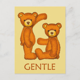 Bible Bears ~ Gentle Scripture Postcard