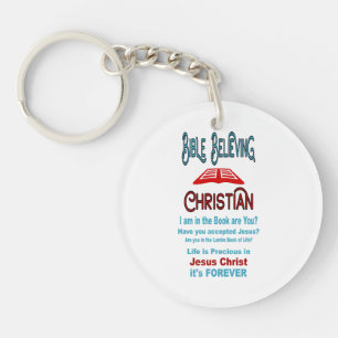 Bible Believing Christian Keychain