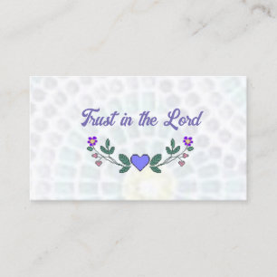 BIBLE BLESSINGS Jeremiah 29 Business Card