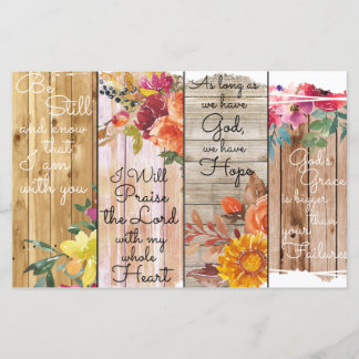 Bible Bookmarks Set of 4