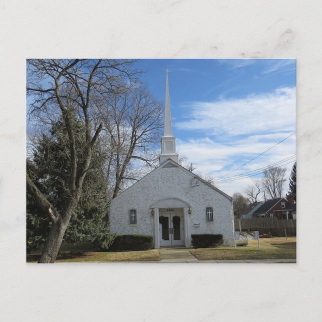 Bible Church Postcard (Front)