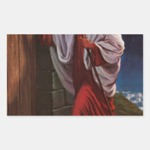 bible faith Jesus Christ vintage old painting Sticker