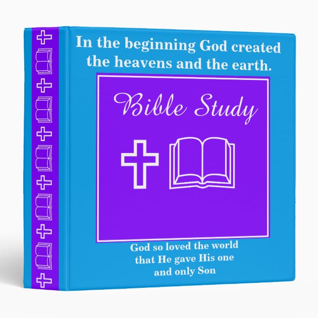 Bible Faith Study Binder (Front/Spine)