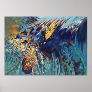 "Bible Fish" poster