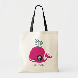 Bible Jonah and the Whale Swimming Christian Girl Tote Bag