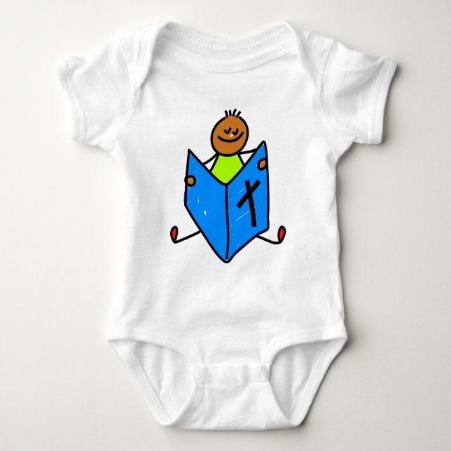 Bible Kid Baby Bodysuit (Front)