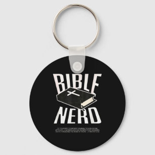 Bible Nerd Christian Theology Student Holy Spirit Keychain