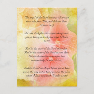Bible passage postcard
