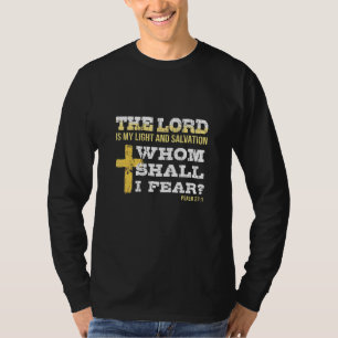 Bible Psalm 271 Religious Items Patriotic Christia T-Shirt