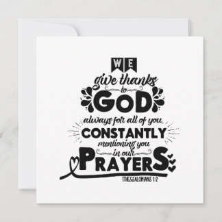 Bible Quote Invitation