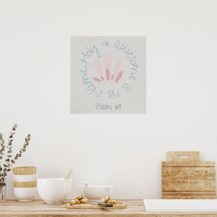 Bible/Quote/Minimal/Modern/Mom/Home/Jesus Poster