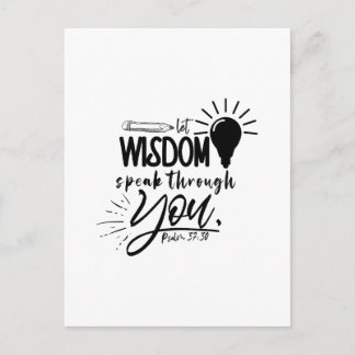 Bible Quote Postcard