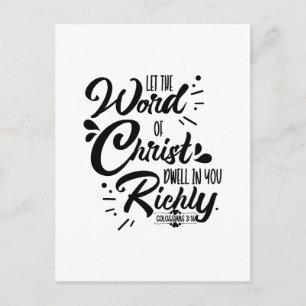 Bible Quote Postcard