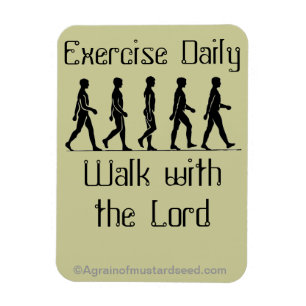 Bible Quotes Agrainofmustardseed.com Magnet