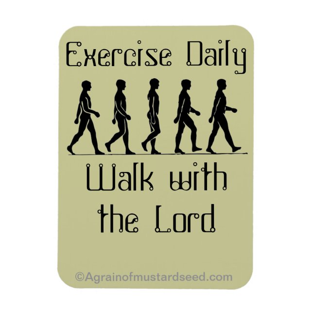 Bible Quotes Agrainofmustardseed.com Magnet (Vertical)