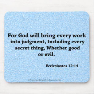 Bible Quotes Christian Mouse Pad